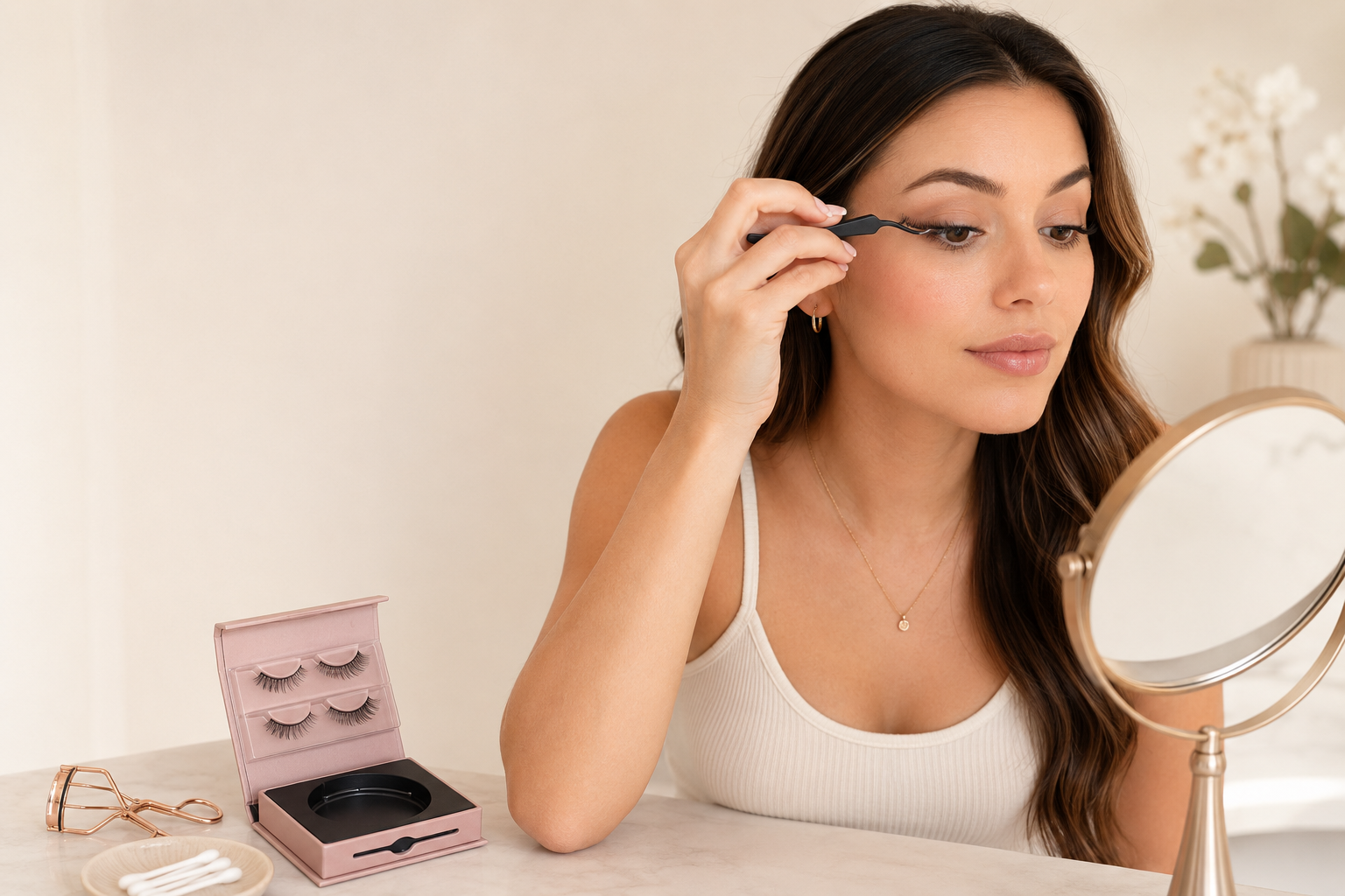 How to Apply Soft Magnetic Lashes Without Glue: A Step-by-Step Beginner Tutorial