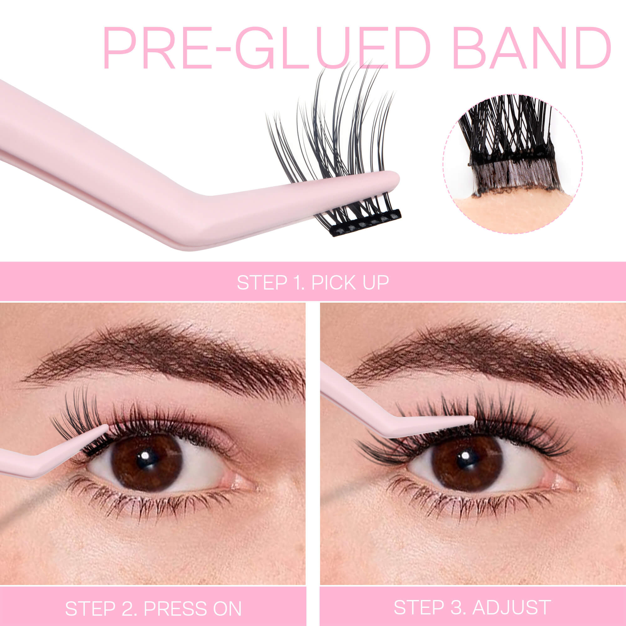 Portable Self-Adhesive Lash Kit - FANTASY BOX