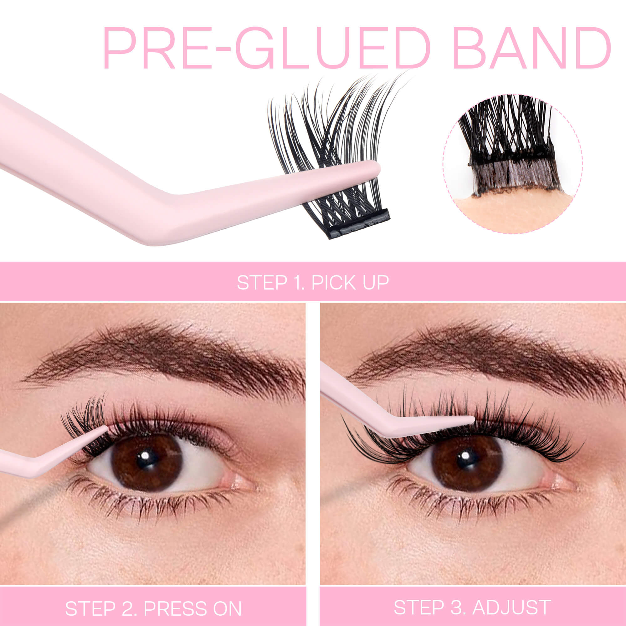 Portable Self-Adhesive Lash Kit - FANTASY BOX