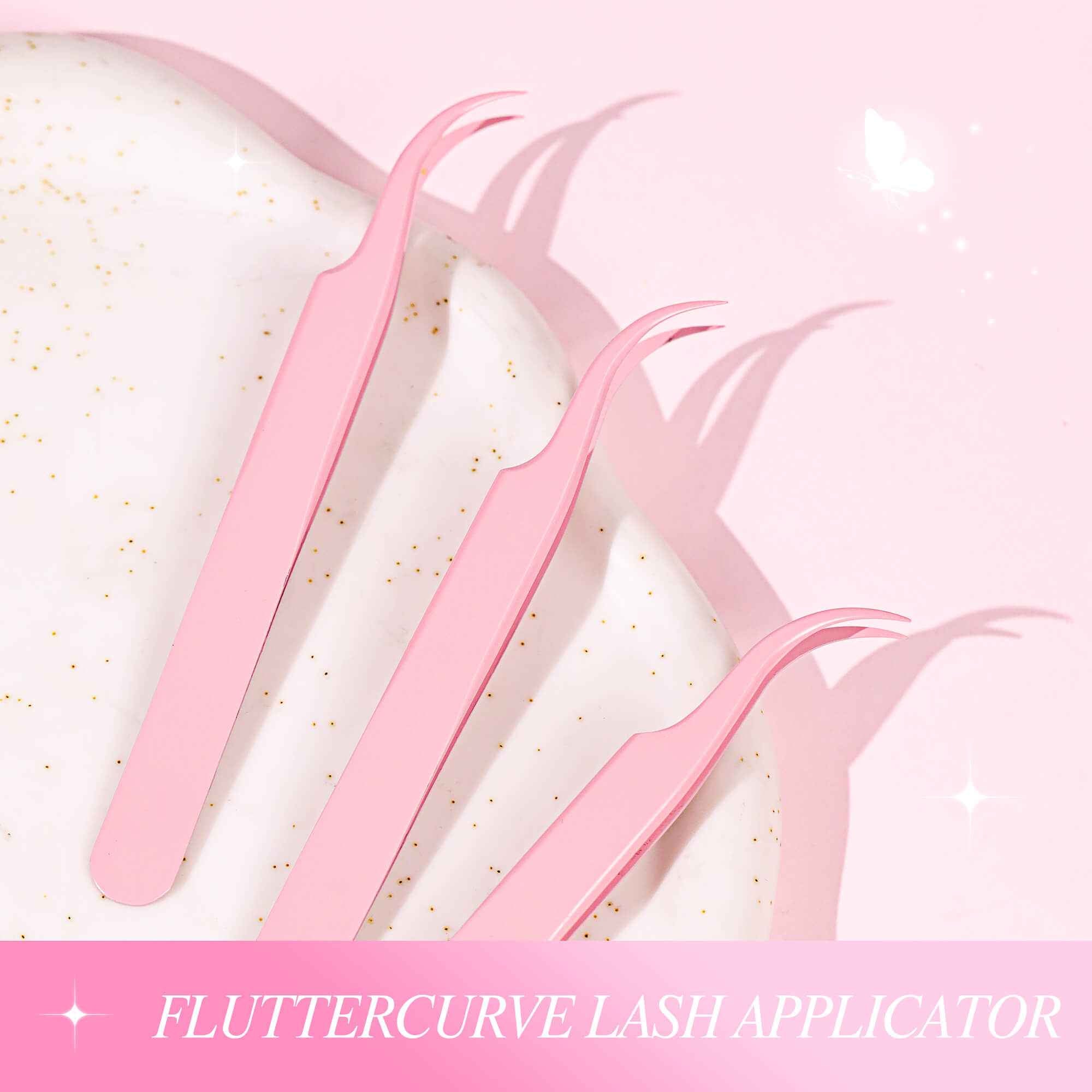 FLUTTERCURVE LASH APPLICATOR