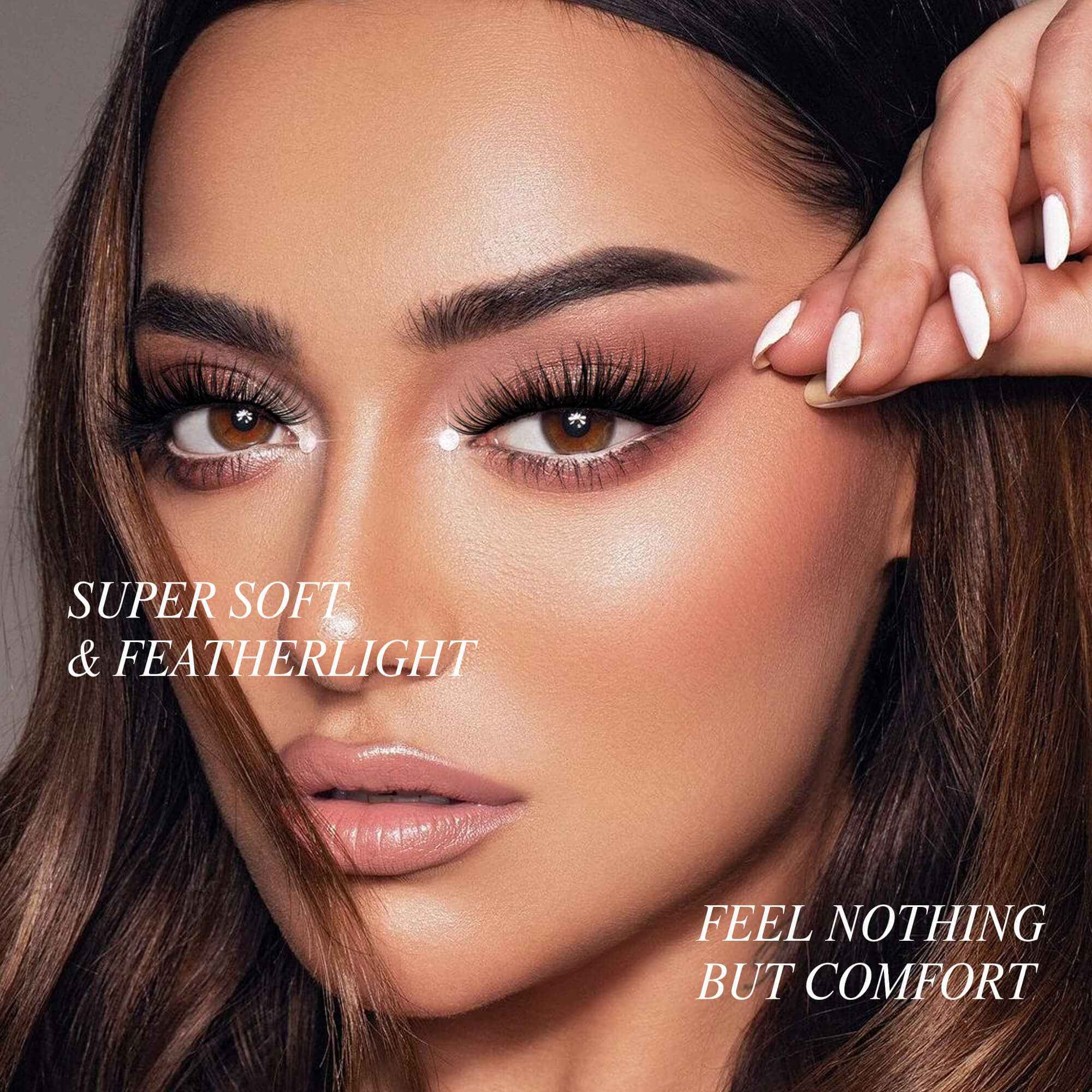 FEATHER Self-adhesive Cluster Lashes-$1 Deal