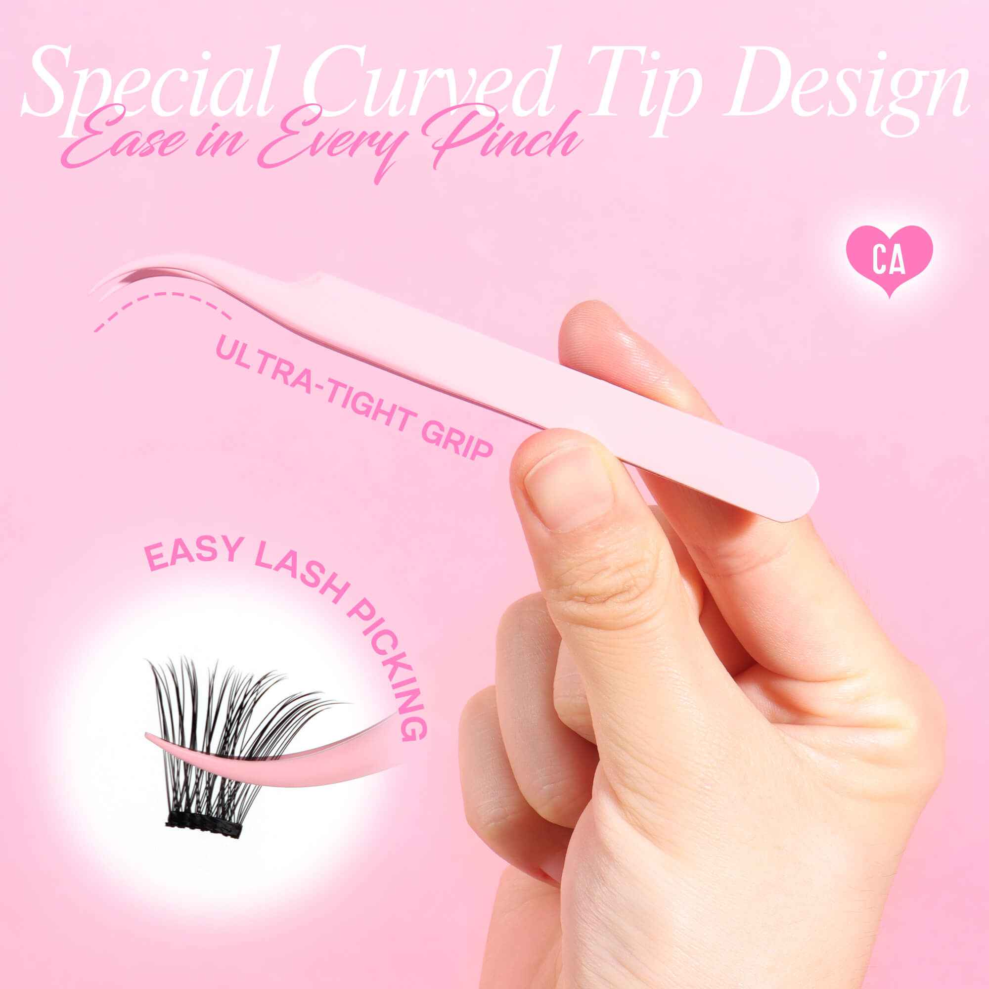 FLUTTERCURVE LASH APPLICATOR