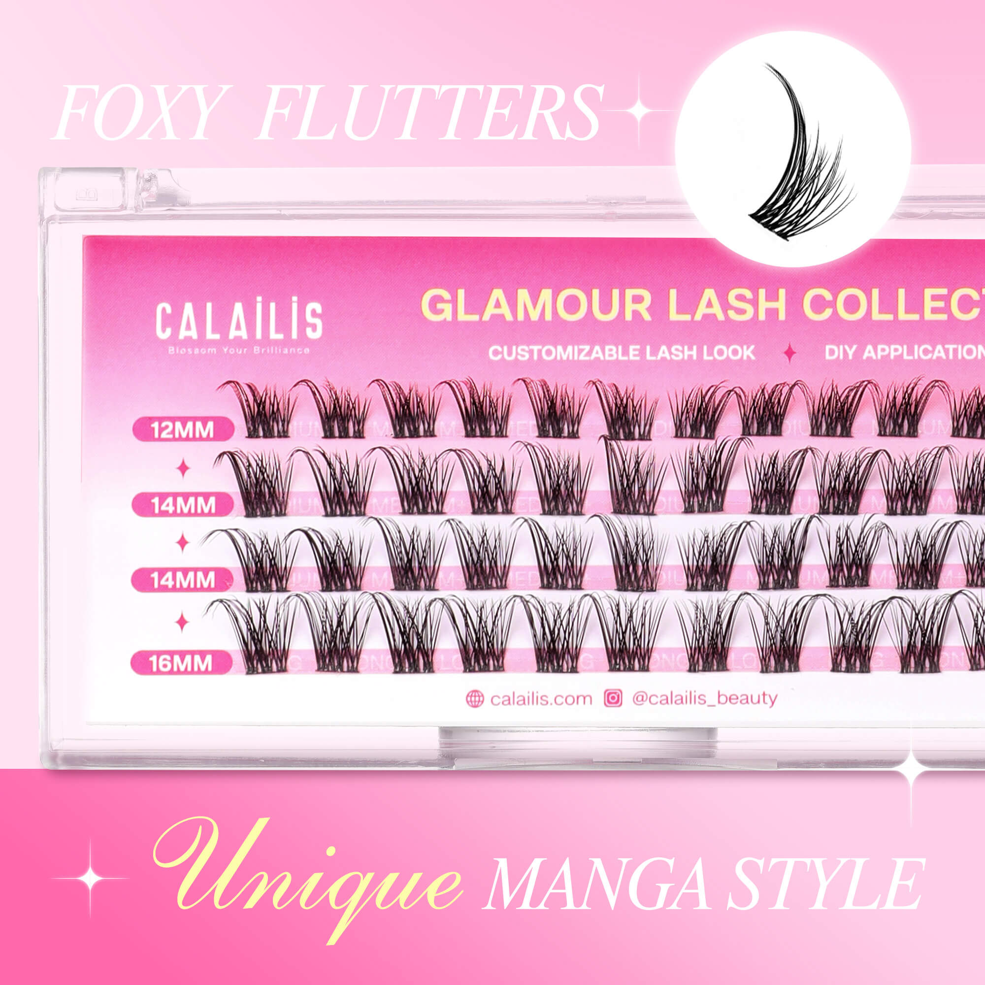 FOXY FLUTTERS DIY Cluster Lashes