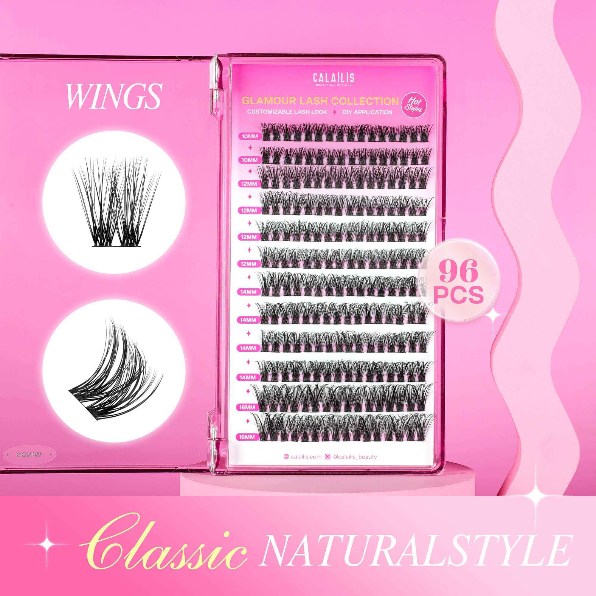 WINGS DIY Cluster Lashes Plus - $1 Deal