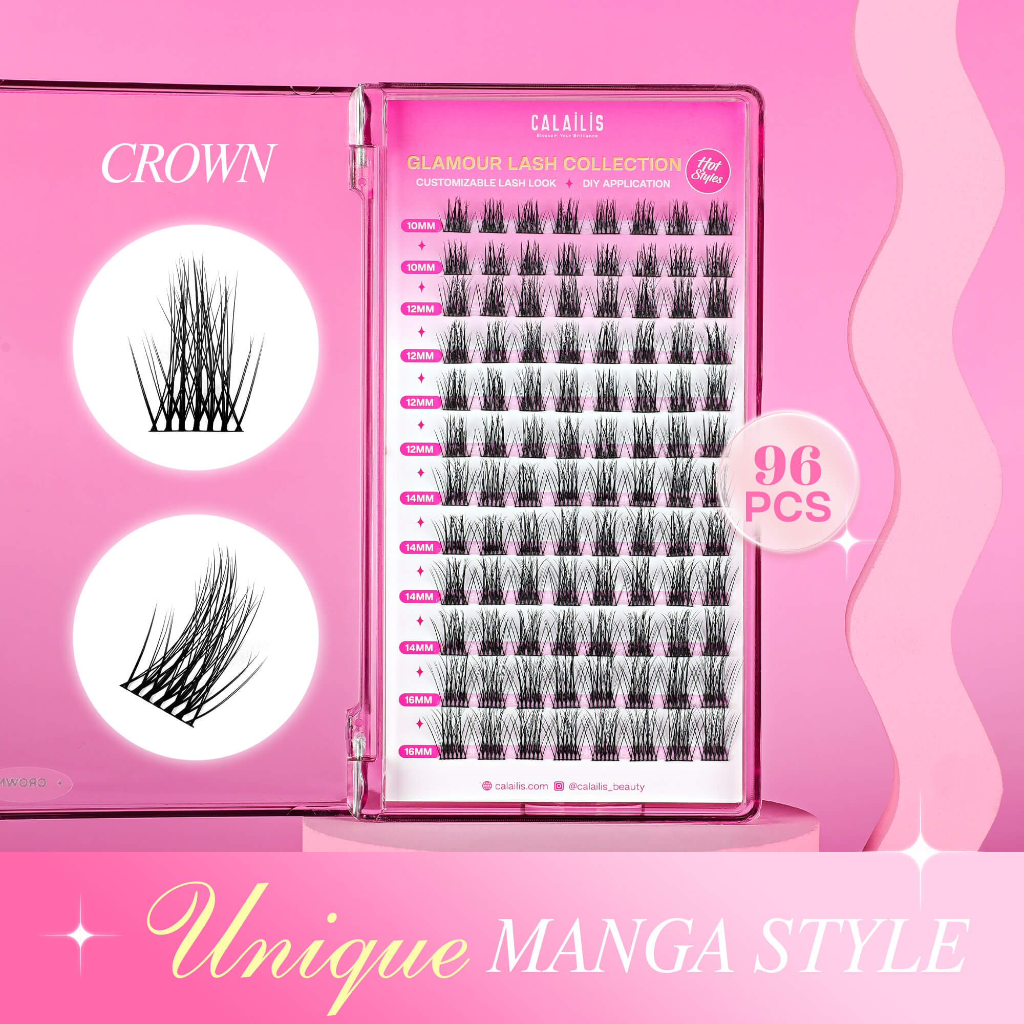 Crown DIY Cluster Lashes Plus