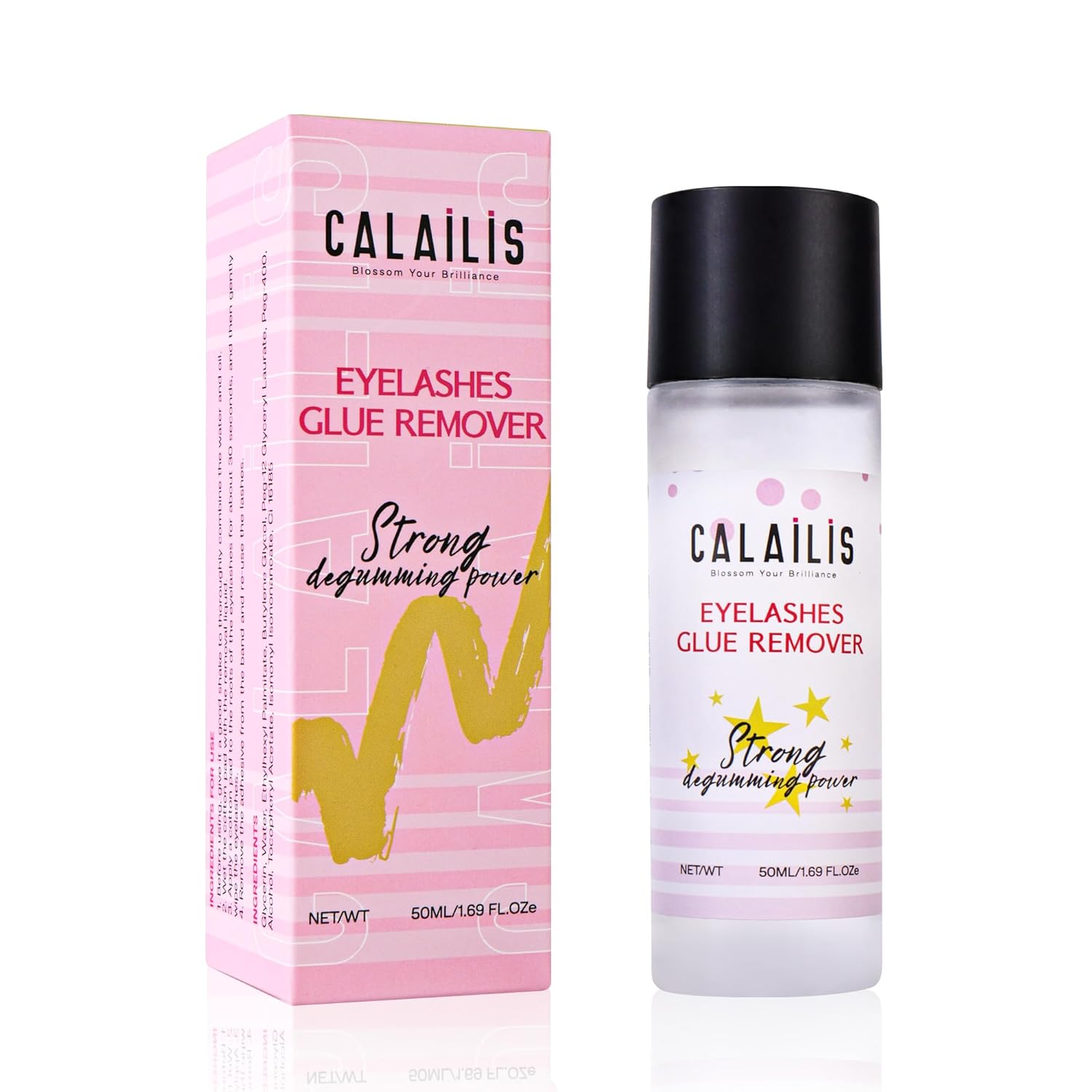 CALAILIS Eyelash Glue Remover Non-Irritating Gentle Remover