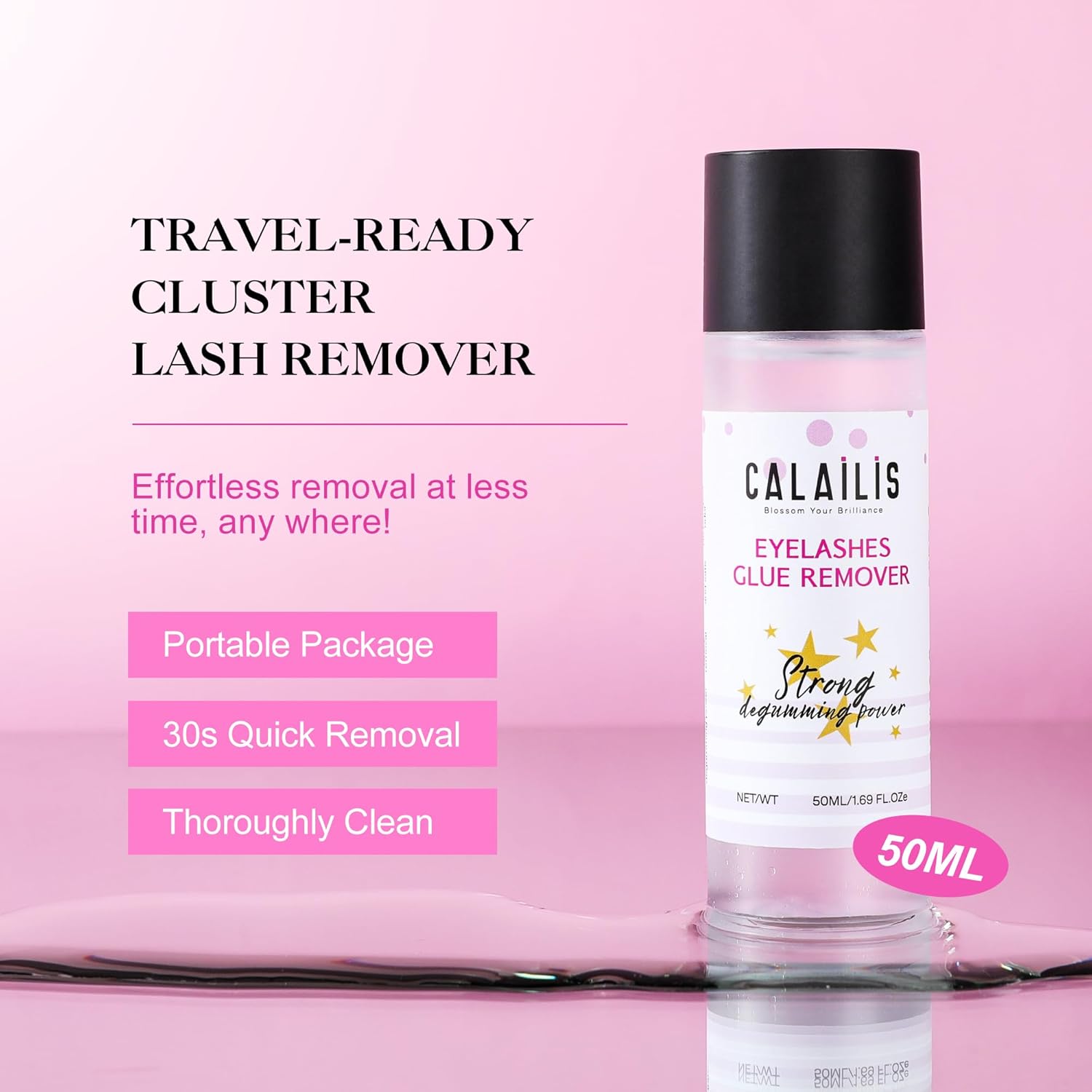 CALAILIS Eyelash Glue Remover Non-Irritating Gentle Remover