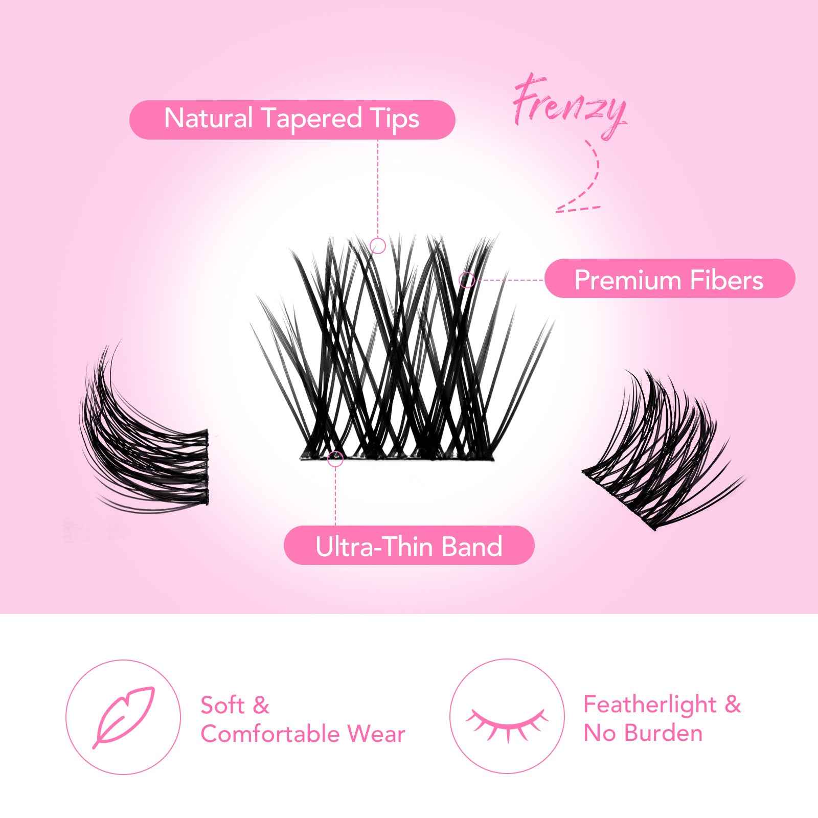 FRENZY DIY Cluster Lashes