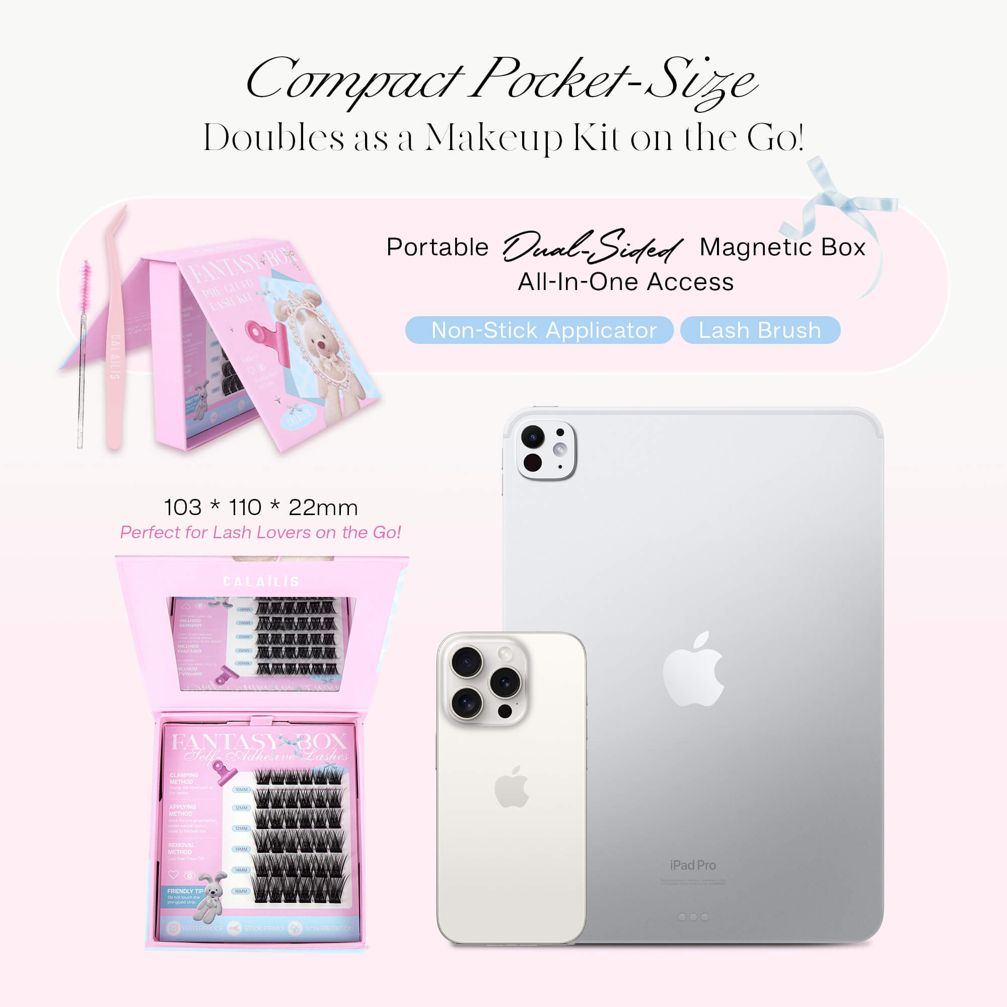 Portable Self-Adhesive Lash Kit - FANTASY BOX