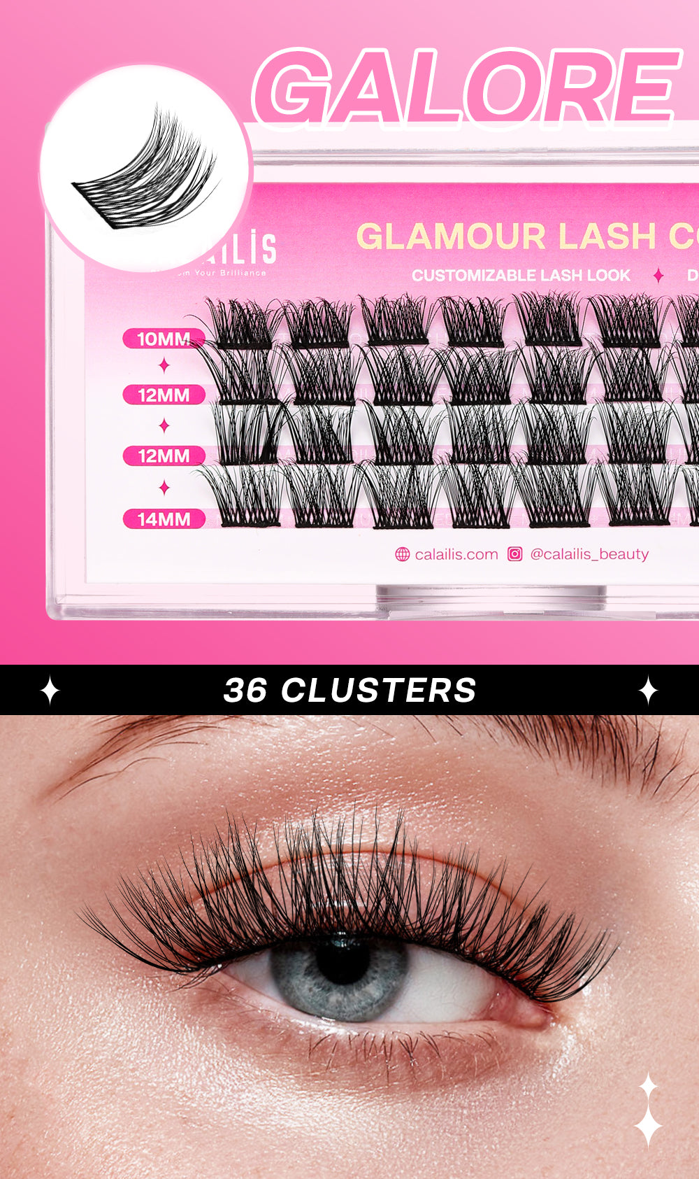GALORE DIY CLUSTER LASHES