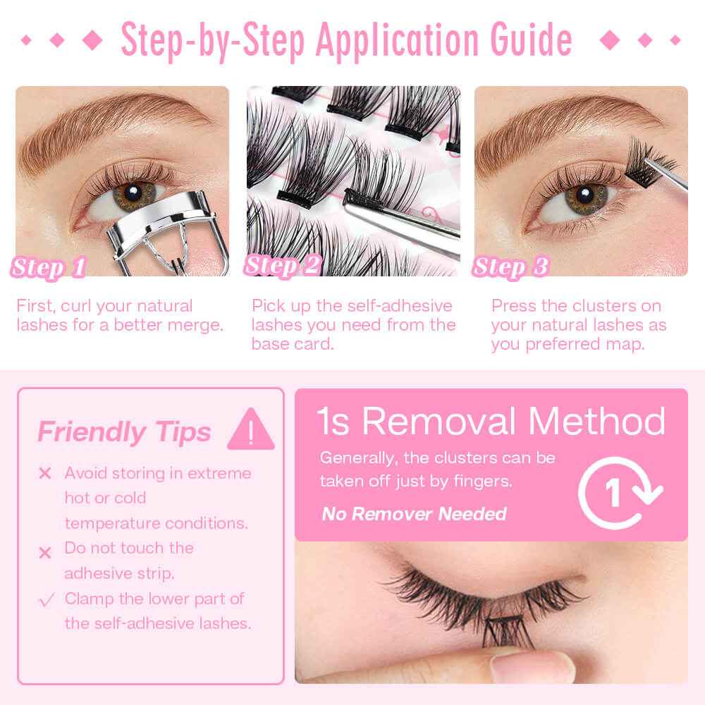 DIY Self-Adhesive Lashes Kit