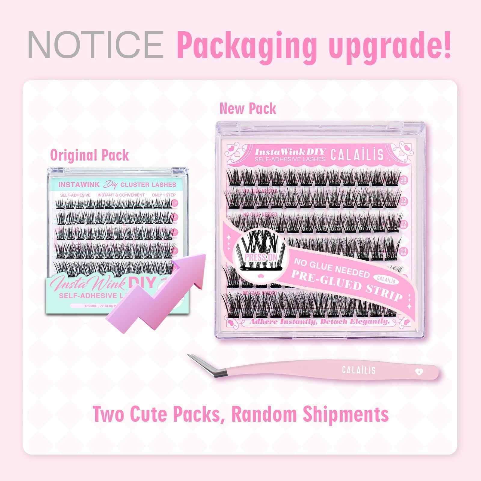STARLIGHT Self-adhesive Cluster Lashes - $1 Deal