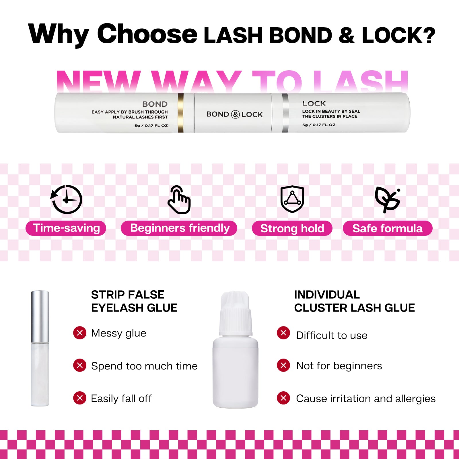 CALAILIS 1pc DIY CLUSTER LASH BOND AND SEAL