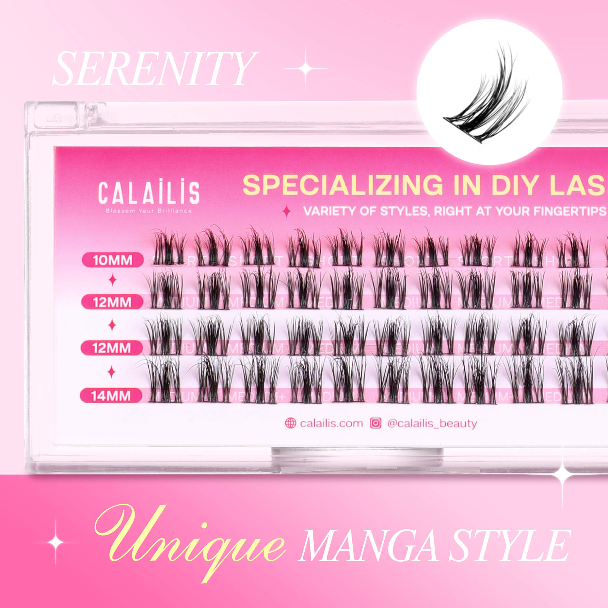 SERENITY DIY Cluster Lashes