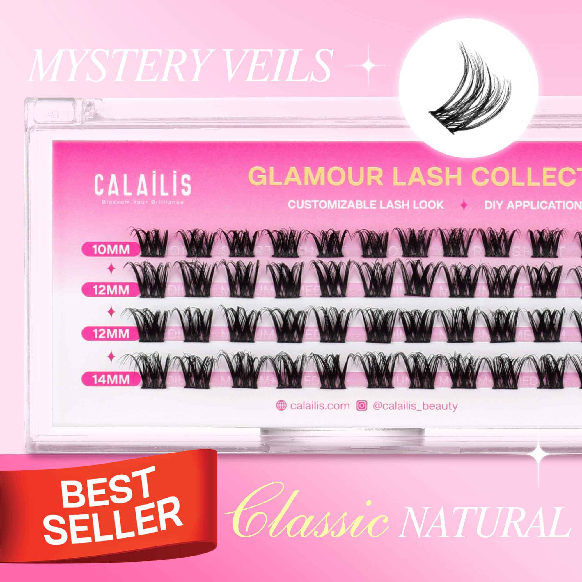 Mystery Veils DIY Cluster Lashes