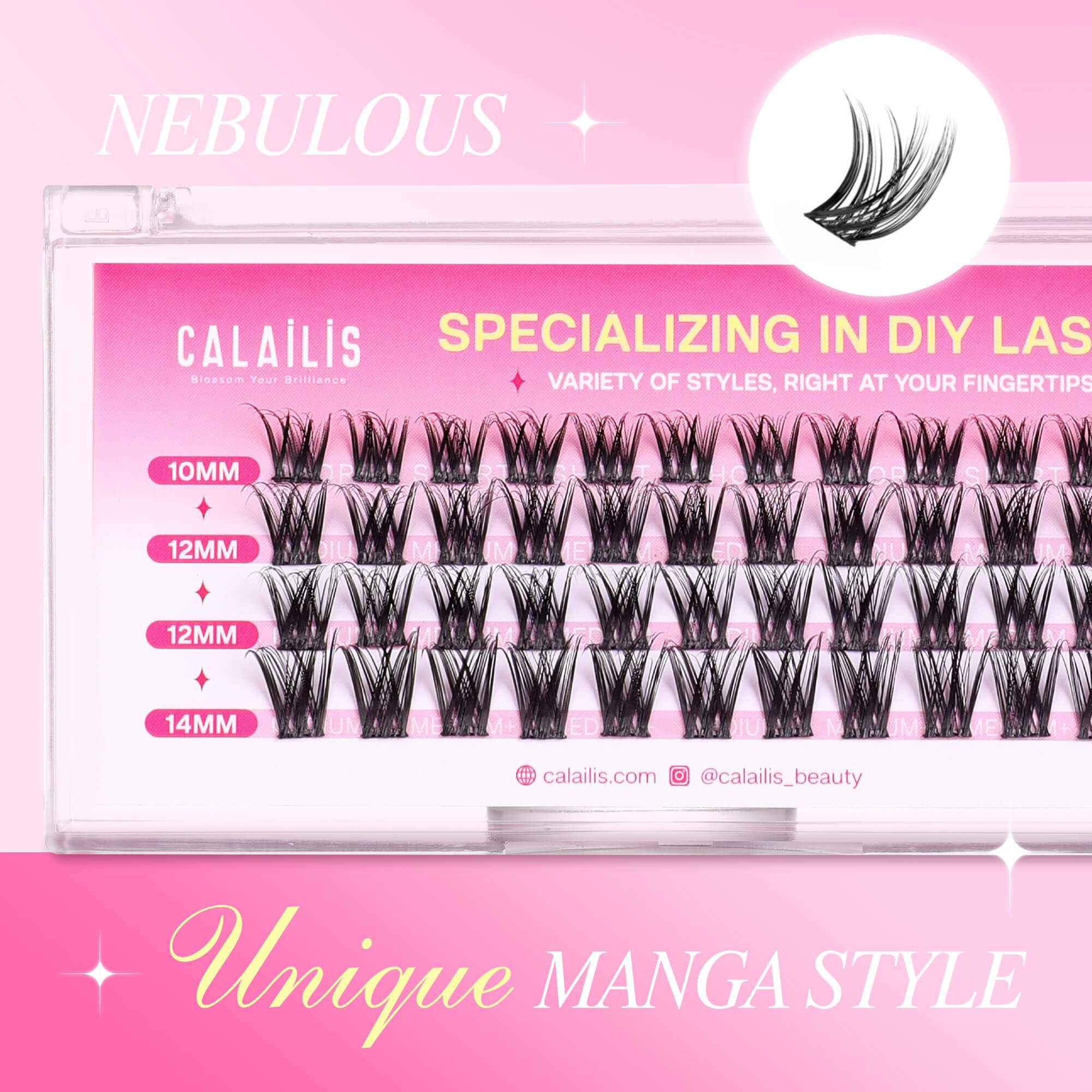 NEBULOUS DIY Cluster Lashes