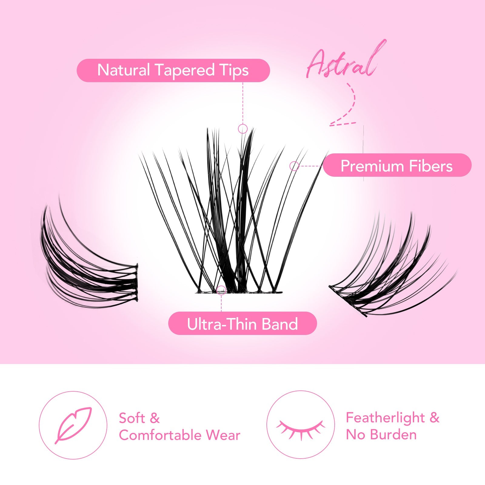 ASTRAL DIY Cluster Lashes - Calailis Beauty