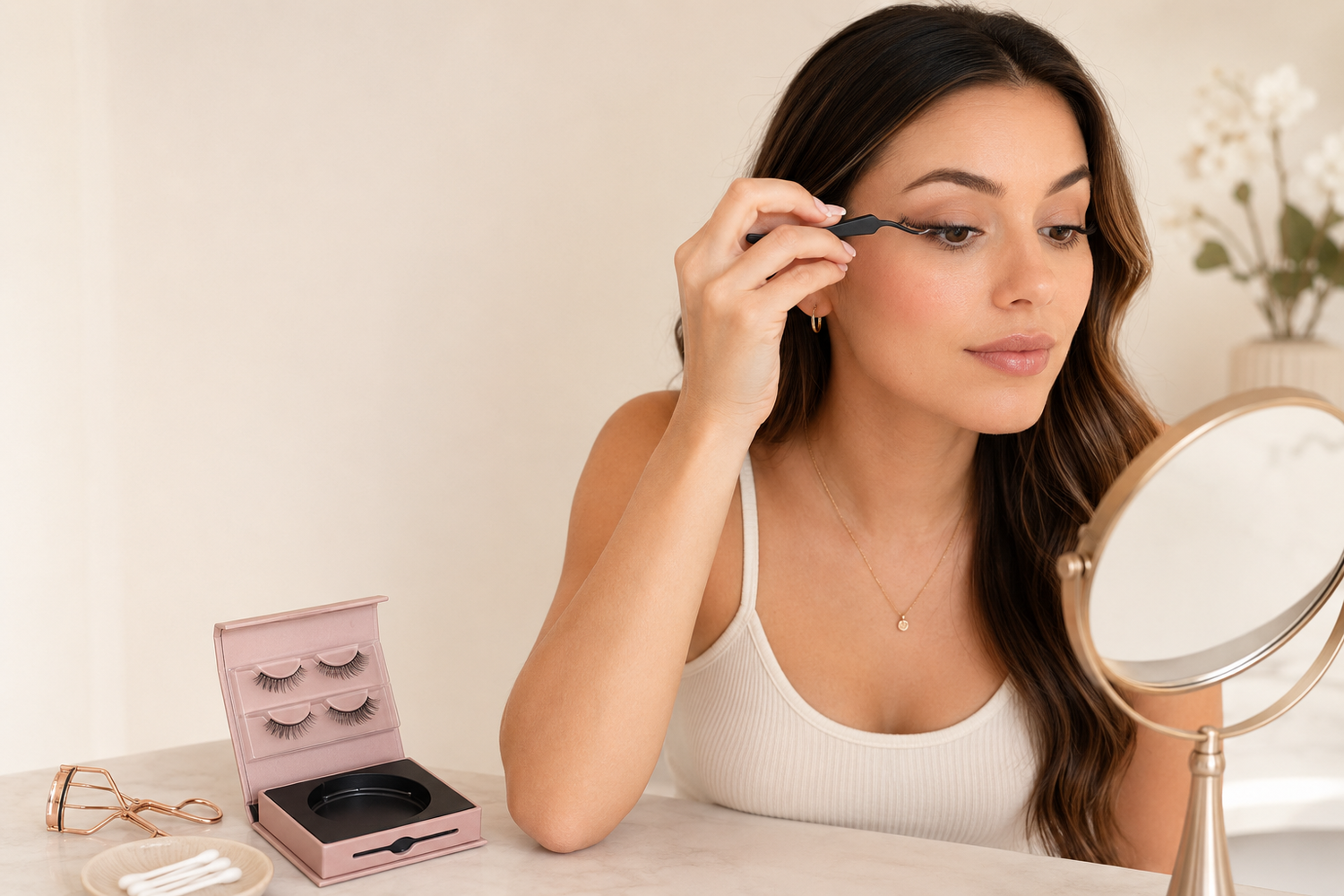 How to Apply Soft Magnetic Lashes Without Glue: A Step-by-Step Beginner Tutorial