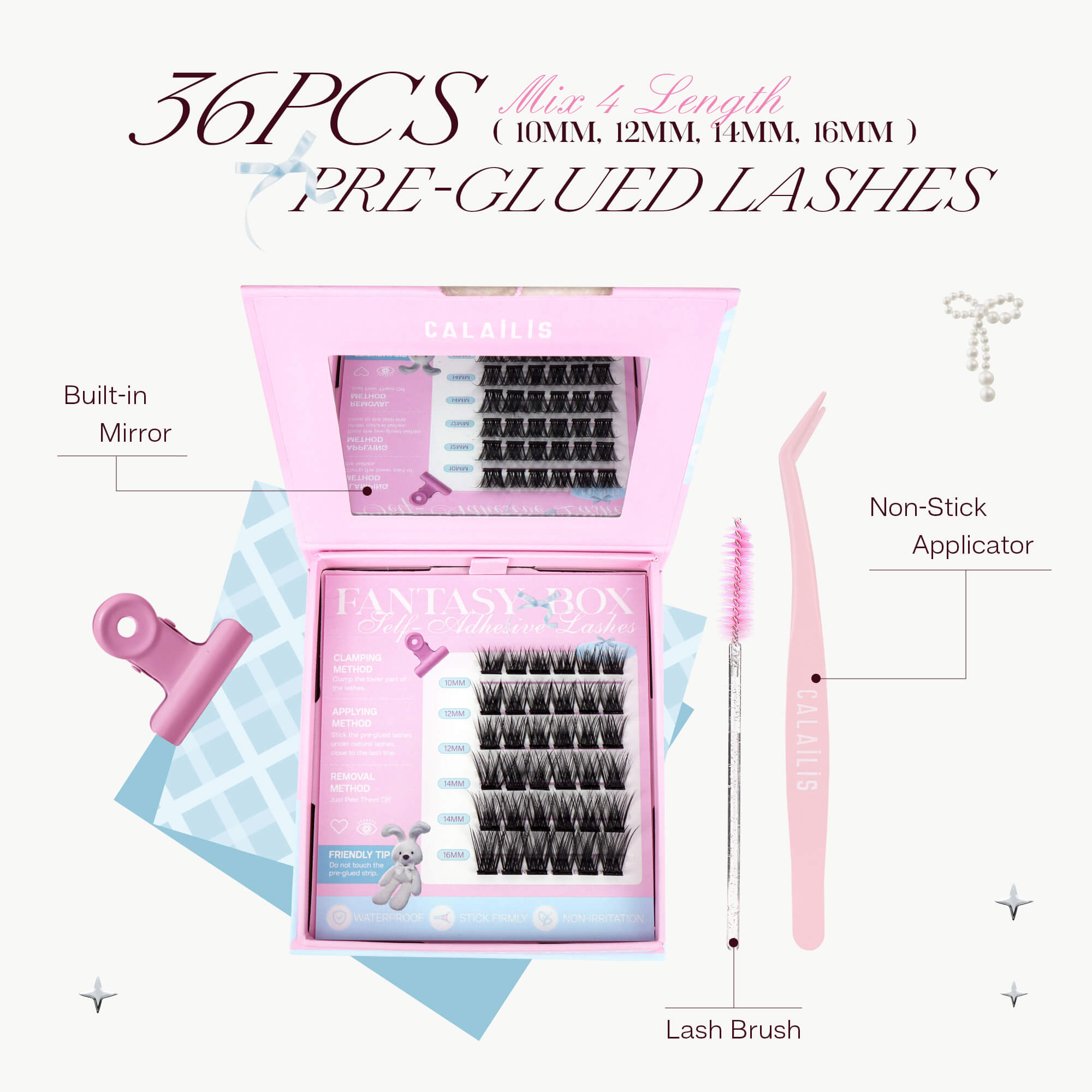 Portable Self-Adhesive Lash Kit - FANTASY BOX (Pre-sale)