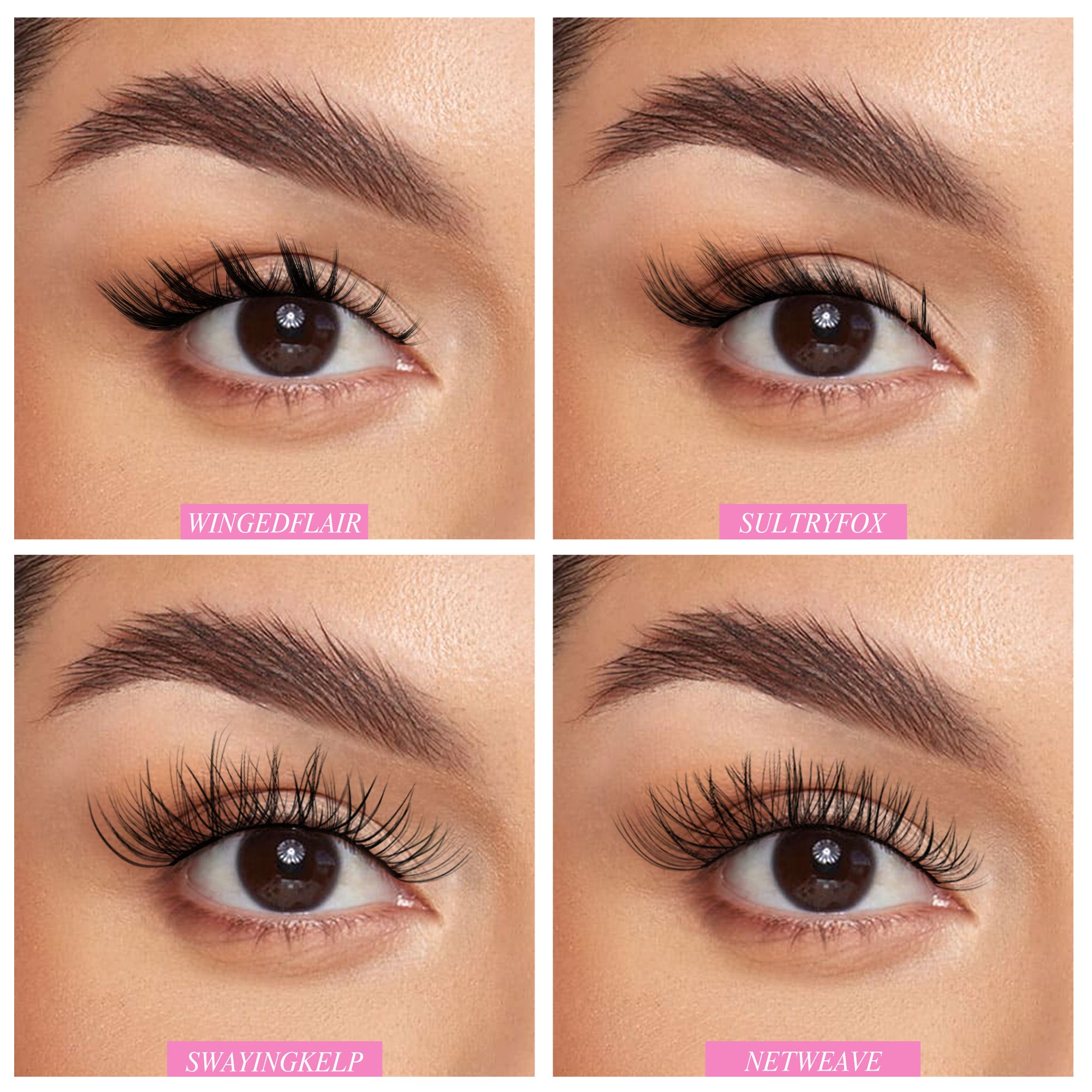 DIY Self-adhesive Cluster Lash Bundles