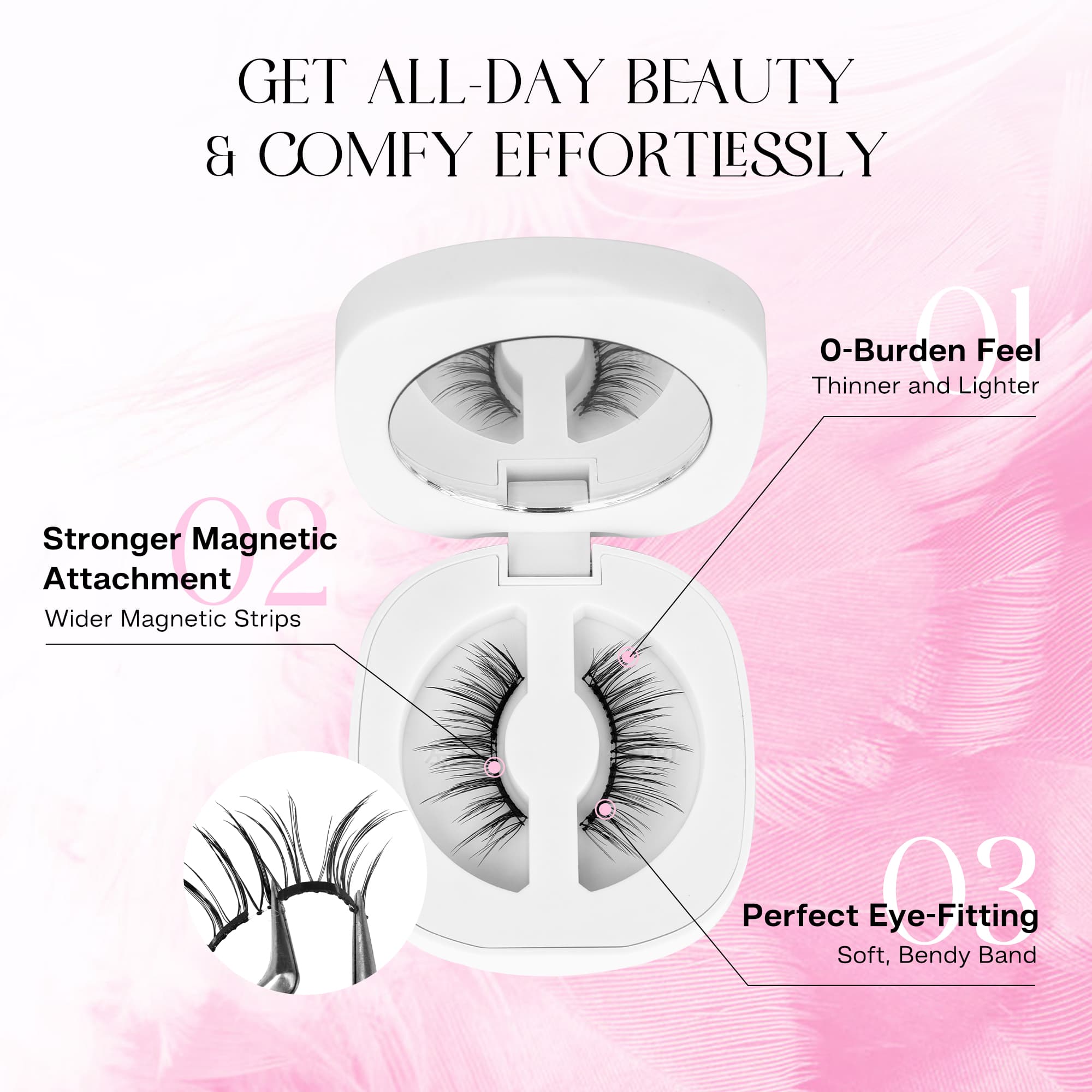 Soft Magnetic Eyelashes