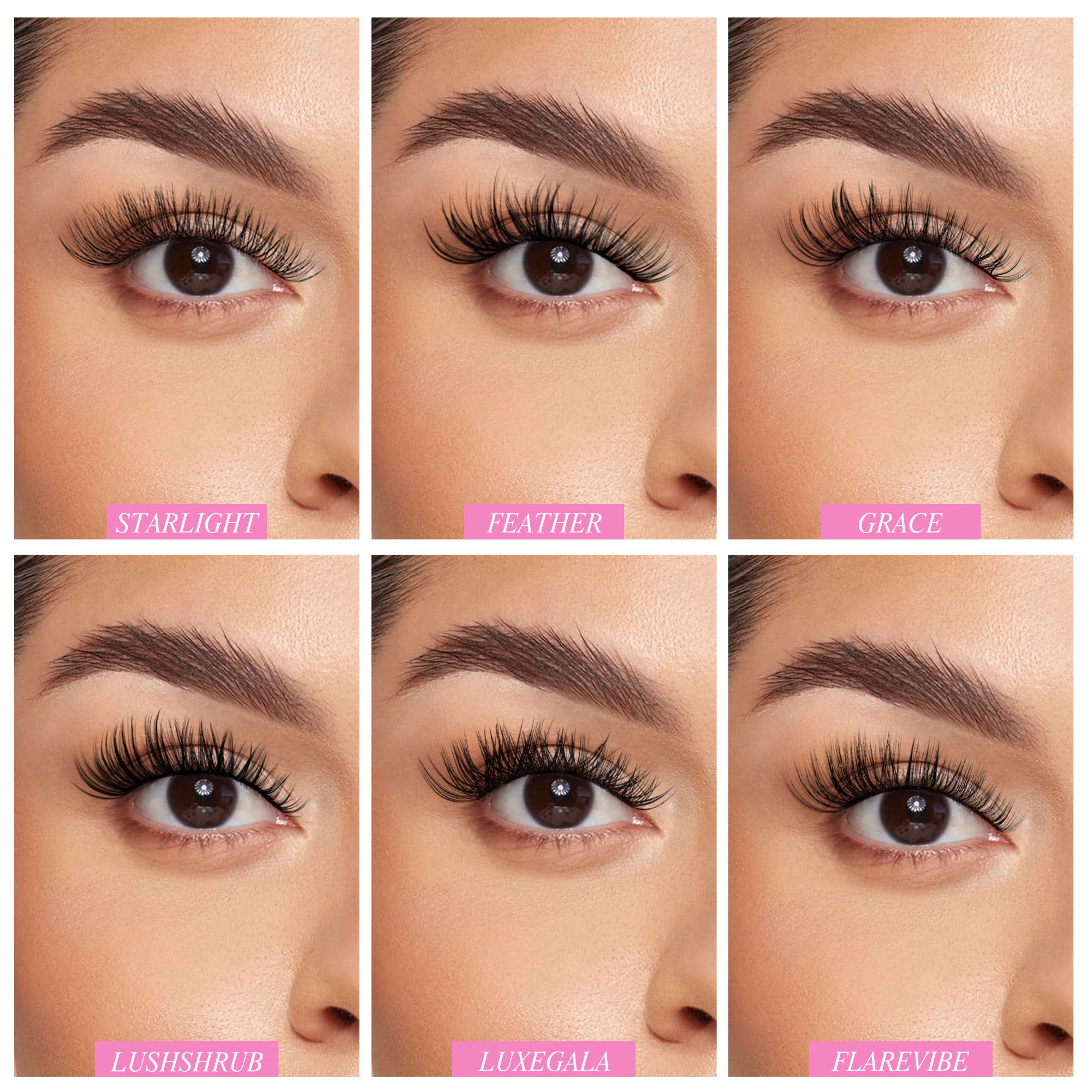 DIY Self-adhesive Cluster Lash Bundles