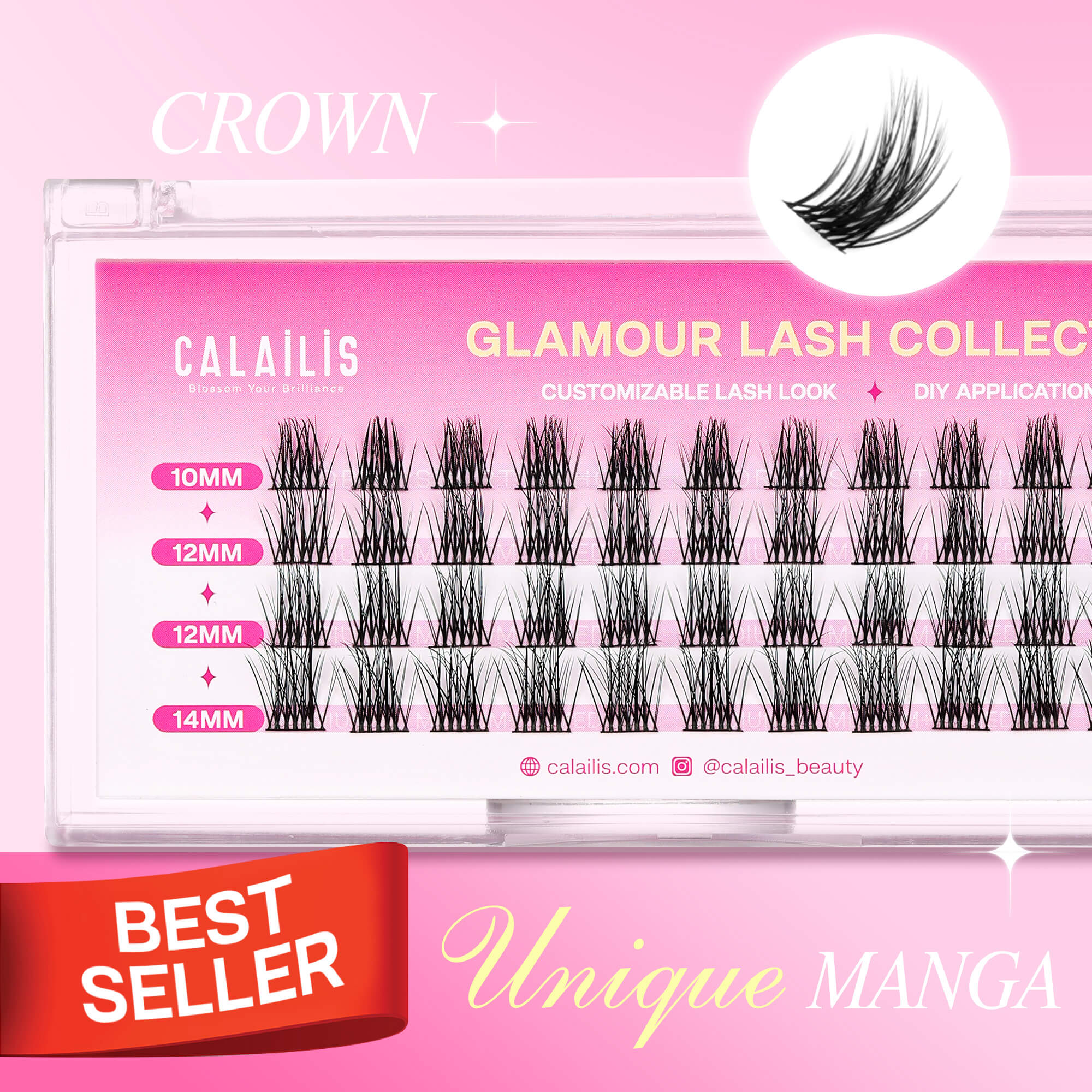 Crown DIY Cluster Lashes