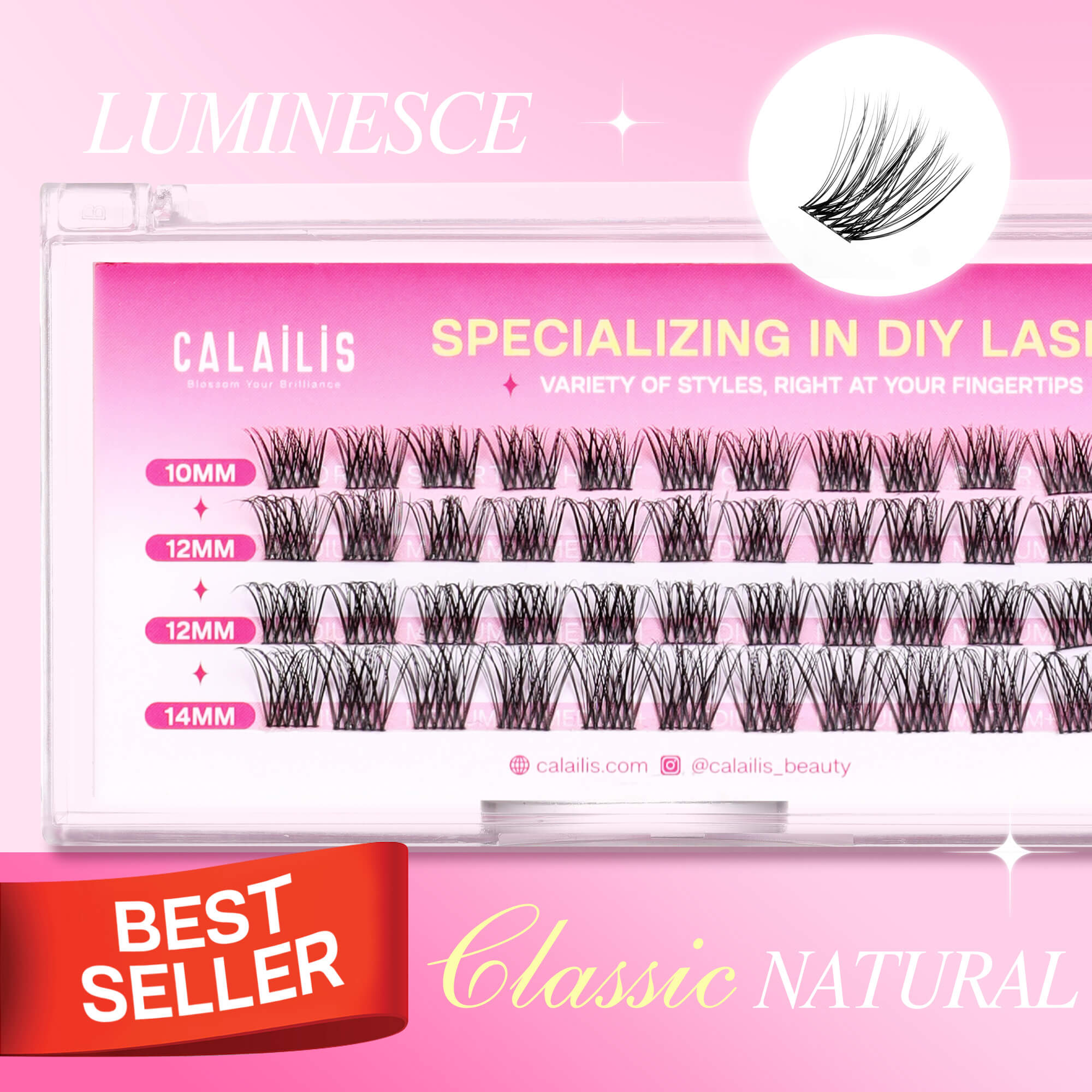 LUMINESCE DIY Cluster Lashes