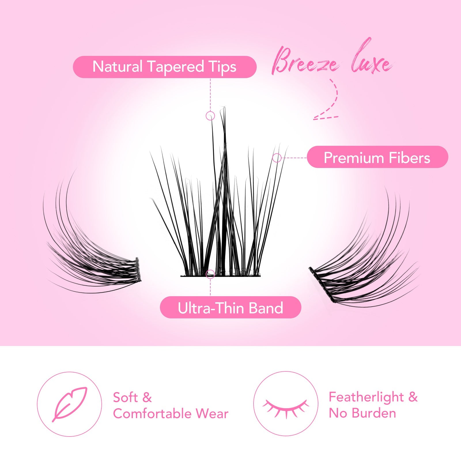 BREEZE LUXE DIY Cluster Lashes - Calailis Beauty