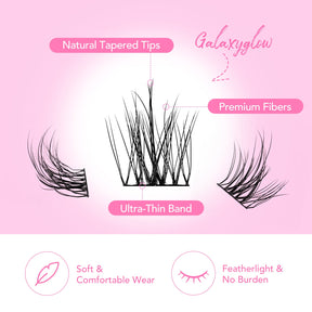 GalaxyGlow DIY Cluster Lashes - Calailis Beauty